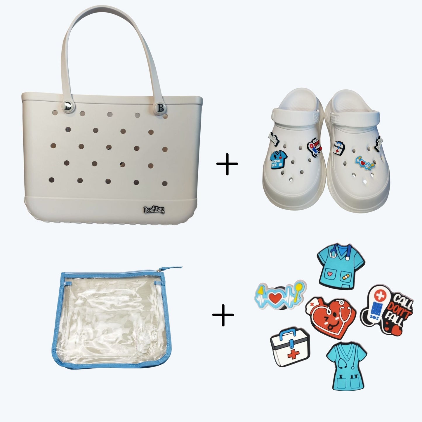 BaadiBag® Harmony Majestic Plus -Big- Pack (Bag & Shoes & Charms)