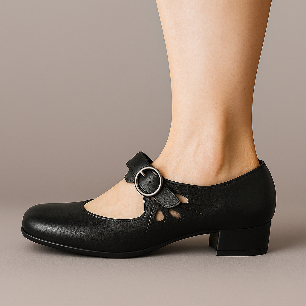 Denisa - Orthopädische Ledersandalen