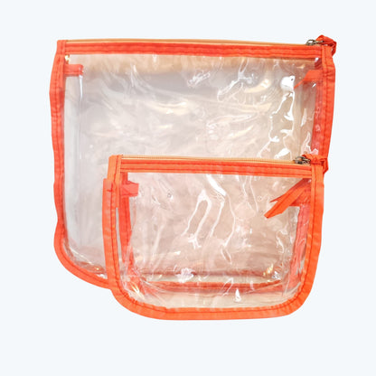 Insertion transparent Inner Tote Bag Divider for Travel Cosmetic and Makeup Organizer