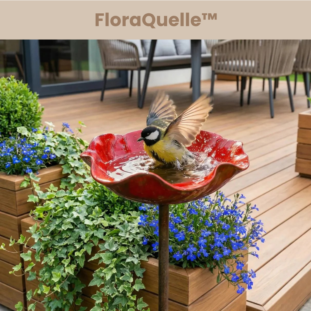 FloraQuelle™ - Die blühende Wasserstelle für Gartenbesucher