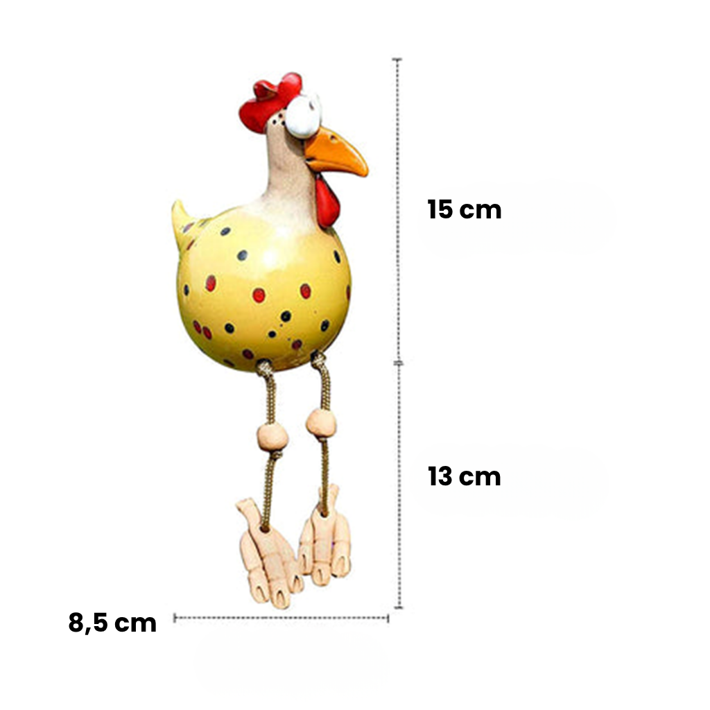 GartenGacker™ - Lustige Hühner-Deko für Ihren Garten