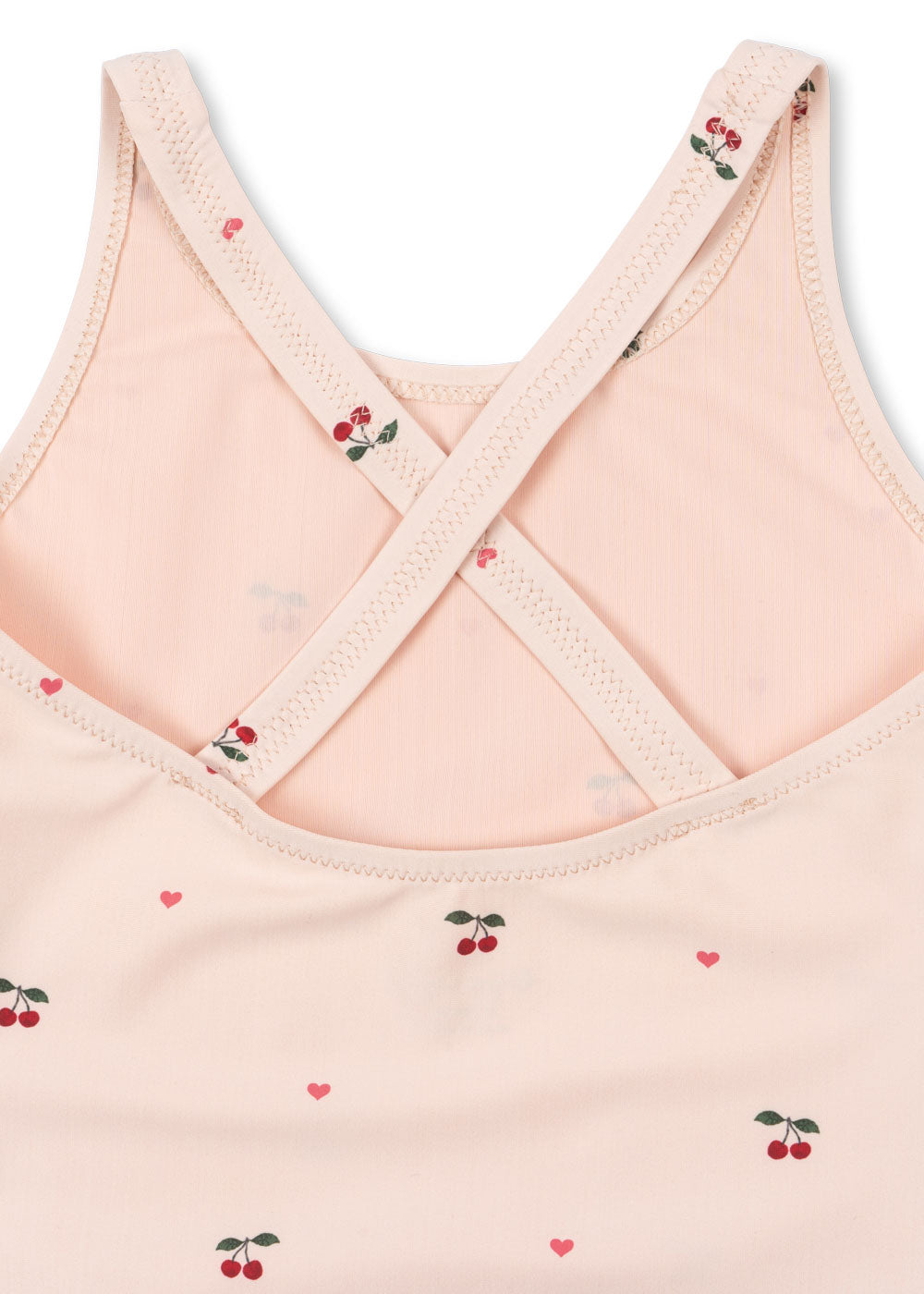 MERLE BADEANZUG - cherry coeur rose