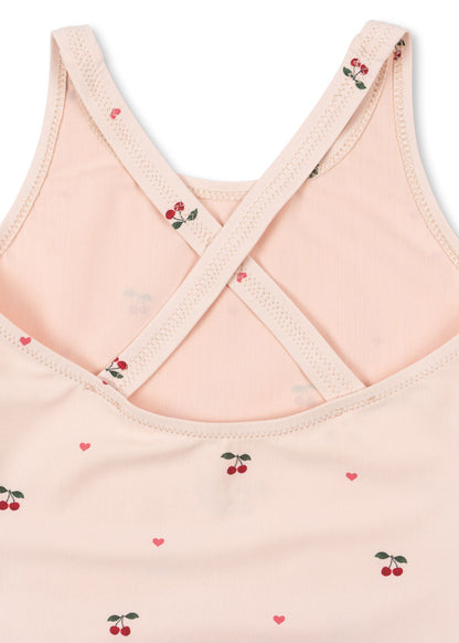 MERLE BADEANZUG - cherry coeur rose