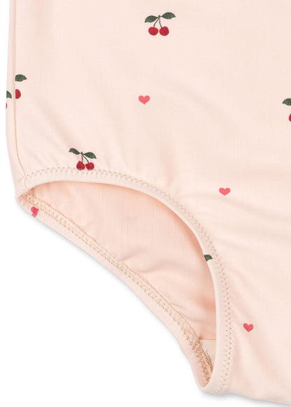 MERLE BADEANZUG - cherry coeur rose