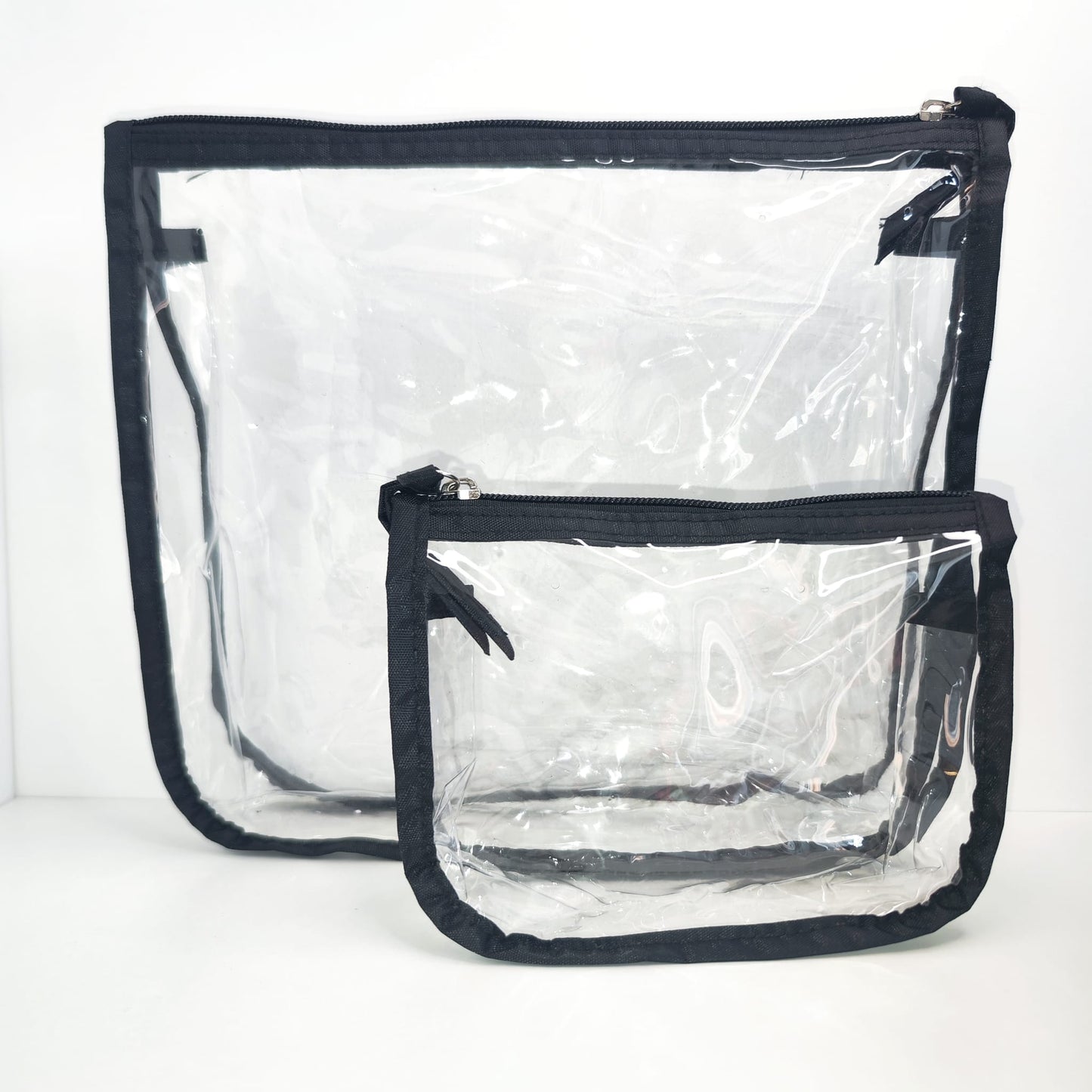Insertion transparent Inner Tote Bag Divider for Travel Cosmetic and Makeup Organizer