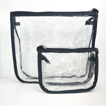 Insertion transparent Inner Tote Bag Divider for Travel Cosmetic and Makeup Organizer