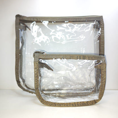 Insertion transparent Inner Tote Bag Divider for Travel Cosmetic and Makeup Organizer