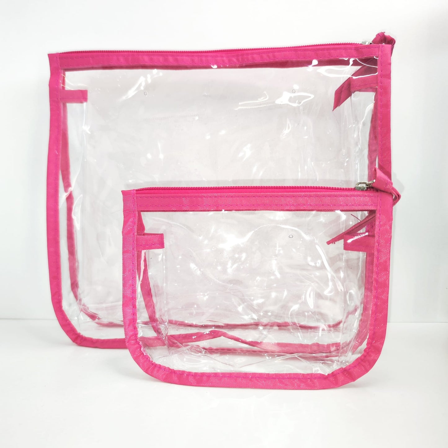 Insertion transparent Inner Tote Bag Divider for Travel Cosmetic and Makeup Organizer