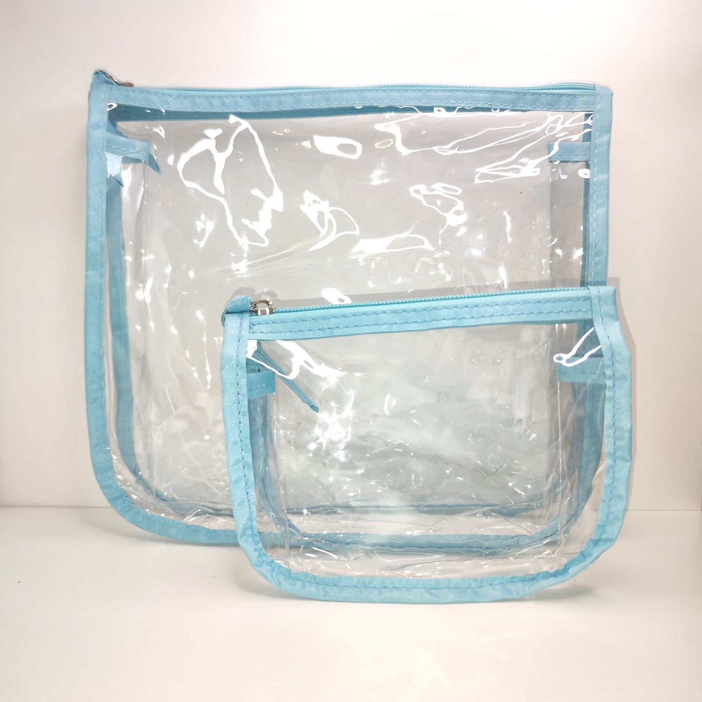 Insertion transparent Inner Tote Bag Divider for Travel Cosmetic and Makeup Organizer