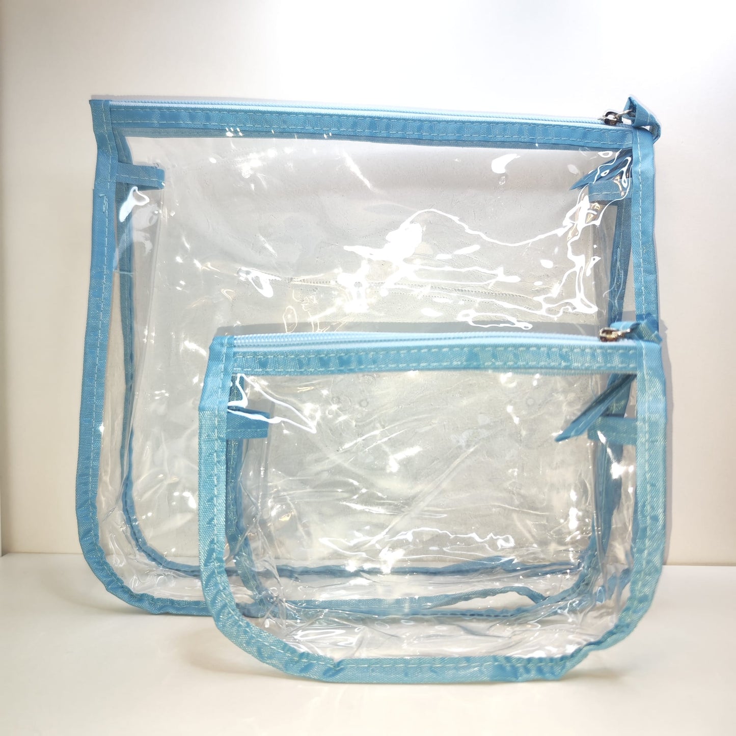 Insertion transparent Inner Tote Bag Divider for Travel Cosmetic and Makeup Organizer