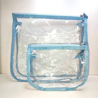 Insertion transparent Inner Tote Bag Divider for Travel Cosmetic and Makeup Organizer