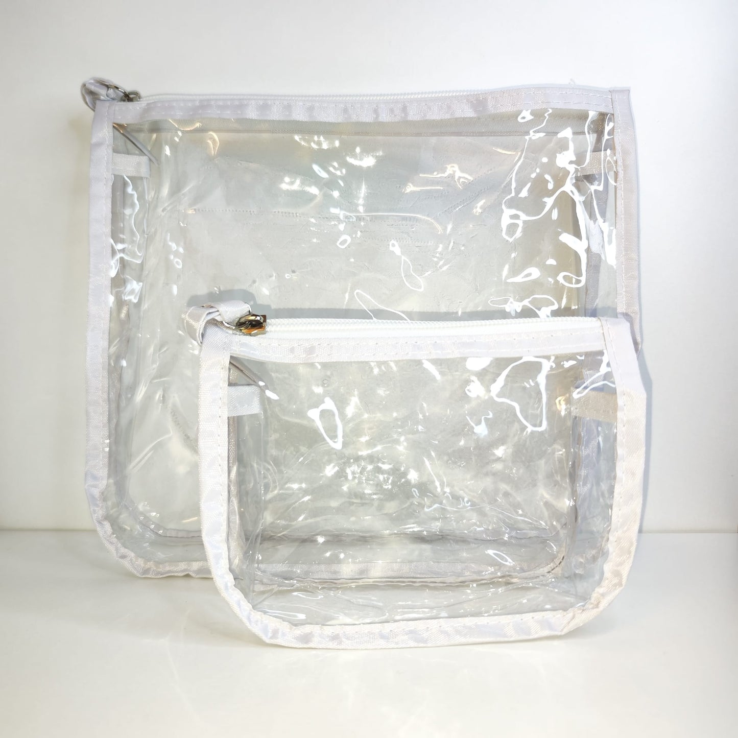 Insertion transparent Inner Tote Bag Divider for Travel Cosmetic and Makeup Organizer