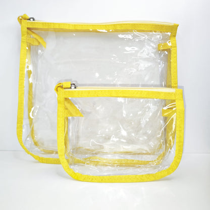 Insertion transparent Inner Tote Bag Divider for Travel Cosmetic and Makeup Organizer