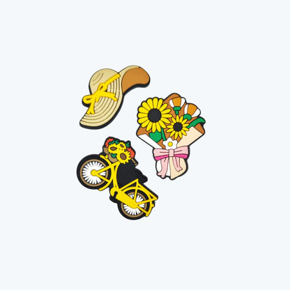 Medium Flowers Charms Pack
