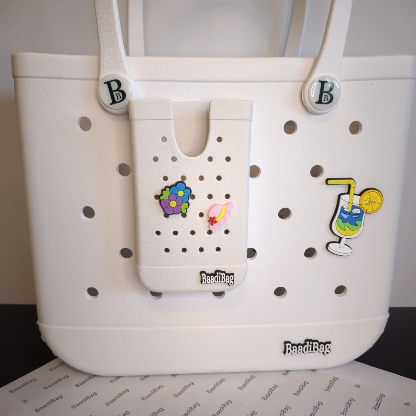 BaadiBag® Phone Holder with charms